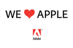Adobe Loves Apple